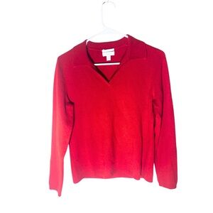 Charter Club 2-ply 100% Cashmere Shirt | S